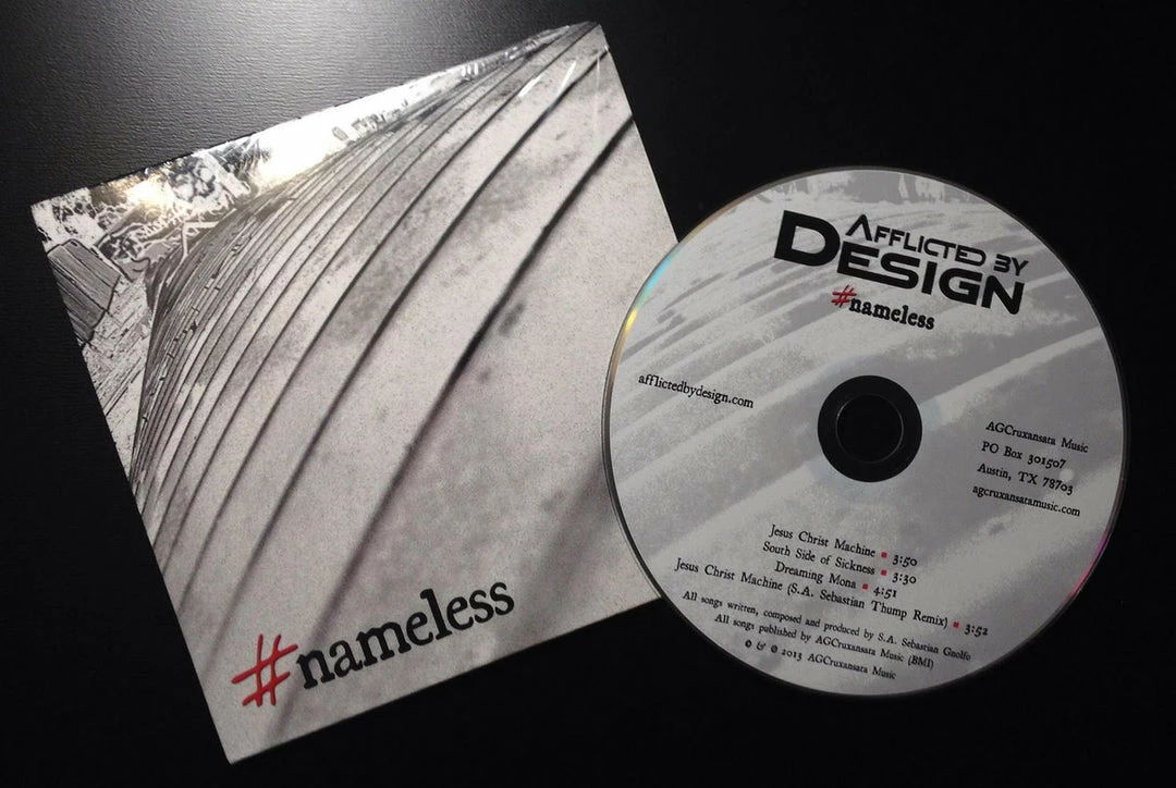 #nameless - Afflicted By Design - CD Bands/Music 4 #nameless - Afflicted By Design - CD Bands/Music