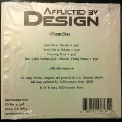 #nameless - Afflicted By Design - CD Bands/Music 7 #nameless - Afflicted By Design - CD Bands/Music