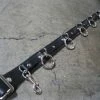 Ape Leather Plus Size 5 Ring Bondage Belt