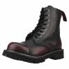 Angry Itch 8-Hole - Burgundy Rub-Off Leather Boots Men's Stuff