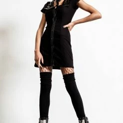 Killstar All Attitude Cut-Out Dress [BLACK]
