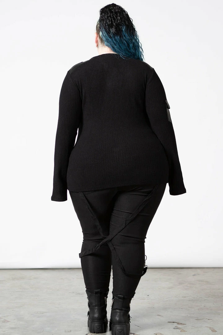 Killstar Men's Stuff At Ease Long Sleeve Top 12 Killstar Men's Stuff At Ease Long Sleeve Top