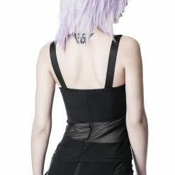 Killstar Women's Stuff Atara Strap Top