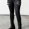 Killstar Azazel Washed Jeans