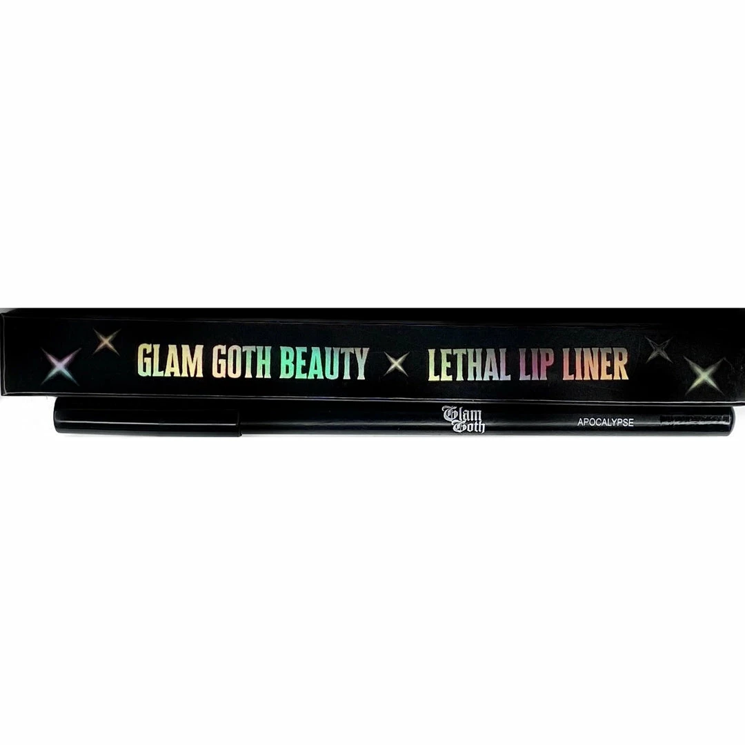 Glam Goth Beauty Apocalypse - Matte Black Pencil Liner 4 Glam Goth Beauty Apocalypse - Matte Black Pencil Liner