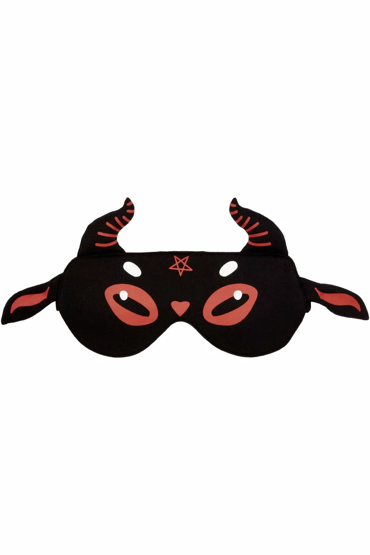 Killstar Baphomet Sleep Mask 4 Killstar Baphomet Sleep Mask