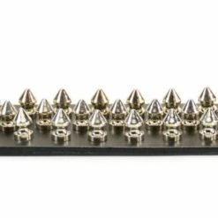 Funk Plus Men's Stuff Spiked Bracelet With 3 Rows Of Short Spikes