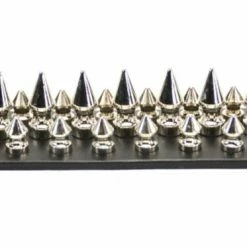 Funk Plus Spiked Bracelet With 3 Rows Of Short & Long Spikes Men's Stuff