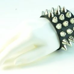 Funk Plus UK77 3-Row Large Conehead Wristband 12 Funk Plus UK77 3-Row Large Conehead Wristband