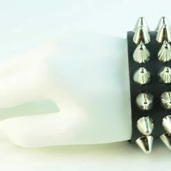 Funk Plus UK77 3-Row Large Conehead Wristband 11 Funk Plus UK77 3-Row Large Conehead Wristband