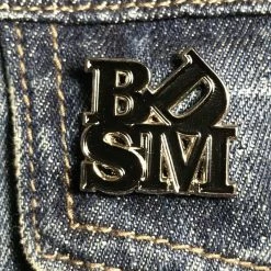 Geeky And Kinky BDSM Love Enamel Pin Pins