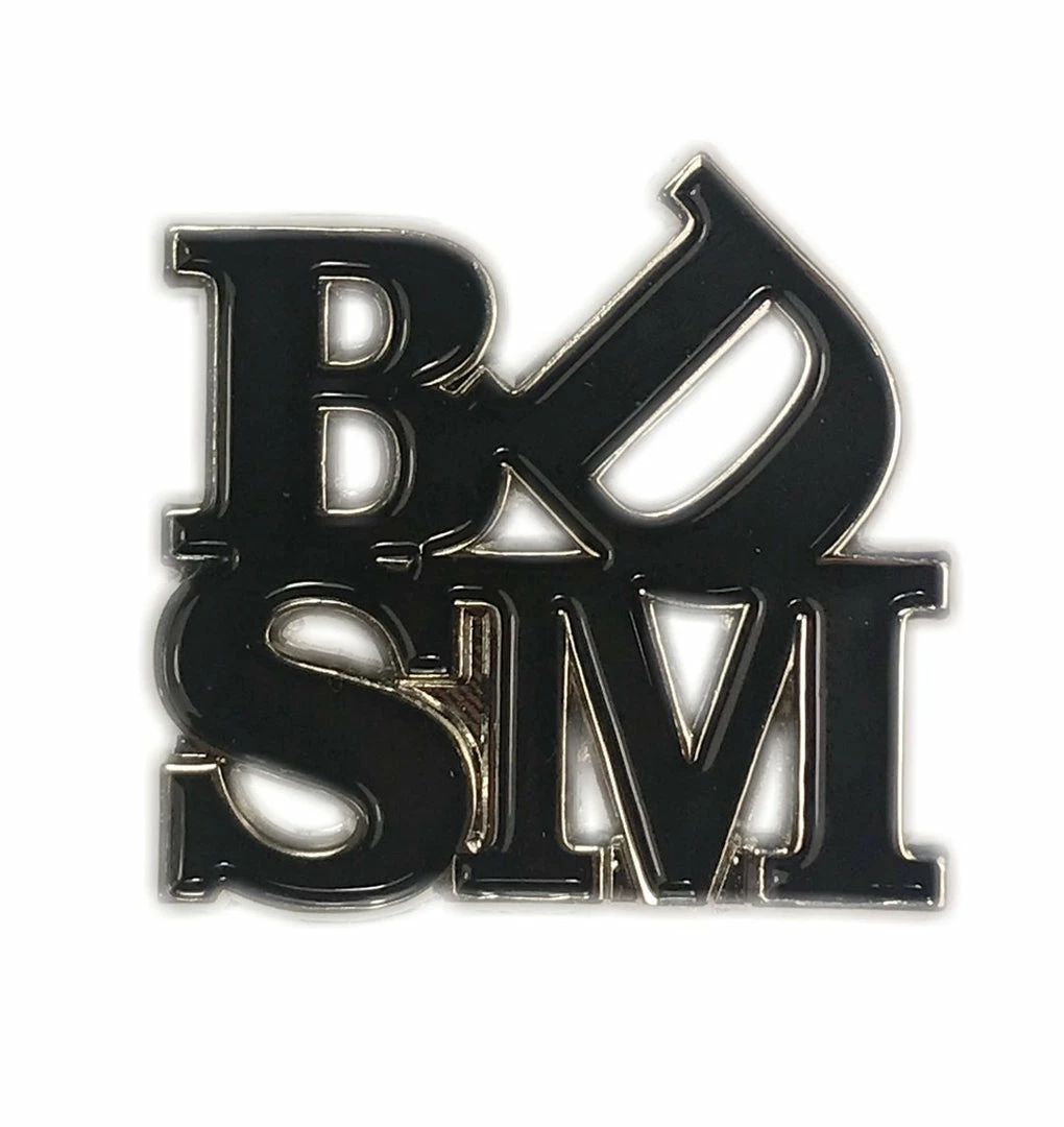 Geeky And Kinky BDSM Love Enamel Pin Pins 3 Geeky And Kinky BDSM Love Enamel Pin Pins