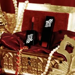 Glam Goth Beauty Blood Chapel - Deep Vintage Red Lipstick Hair And Makeup 9 Glam Goth Beauty Blood Chapel - Deep Vintage Red Lipstick Hair And Makeup