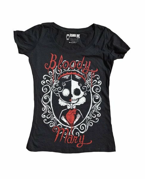Akumu Ink Bloody Mary Scoop Tee - Women 3 Akumu Ink Bloody Mary Scoop Tee - Women