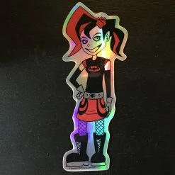 Bloody Rose Boutique Gift Ideas Bloody Rose Mascot GIrl Sticker