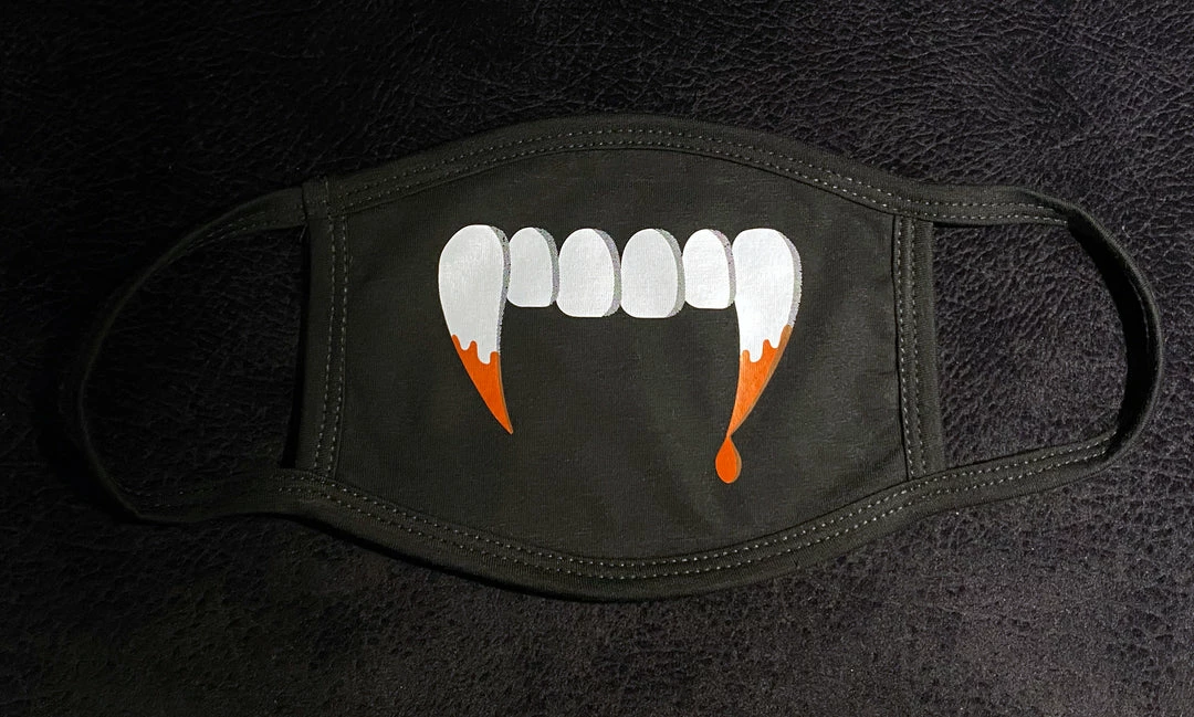 Bloody Rose Boutique Blood Fangs Mask Men's Stuff 3 Bloody Rose Boutique Blood Fangs Mask Men's Stuff