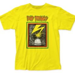 Impact Merchandising Bad Brains – Capitol - Yellow T-Shirt