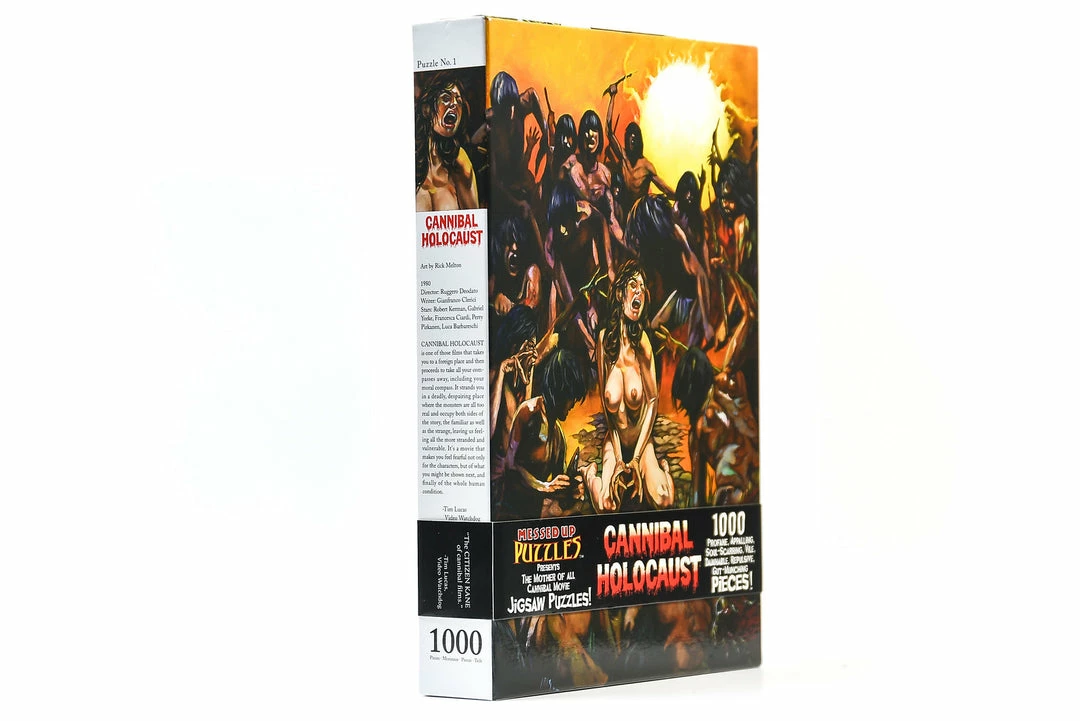 Messed Up Puzzles CANNIBAL HOLOCAUST Jigsaw Puzzle 3 Messed Up Puzzles CANNIBAL HOLOCAUST Jigsaw Puzzle