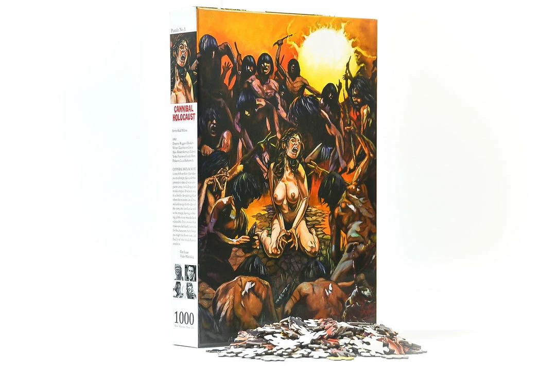 Messed Up Puzzles CANNIBAL HOLOCAUST Jigsaw Puzzle 5 Messed Up Puzzles CANNIBAL HOLOCAUST Jigsaw Puzzle