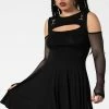Killstar Women's Stuff Corin Long Sleeve Dress