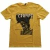 Rock Off Trade Men's Stuff The Cramps Bad Music Unisex T-Shirt - Yellow 2 Rock Off Trade Men's Stuff The Cramps Bad Music Unisex T-Shirt - Yellow