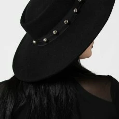 Killstar Cross My Mind Brim Hat Accessories
