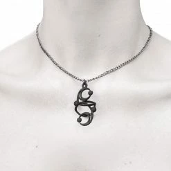 Rogue And Wolf Jewelry Callisto Necklace In Black