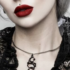 Rogue And Wolf Jewelry Callisto Necklace In Black