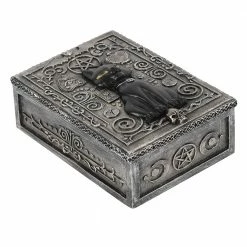 Gothic Gifts Gothic Black Cat Resin Storage Box Gift Ideas