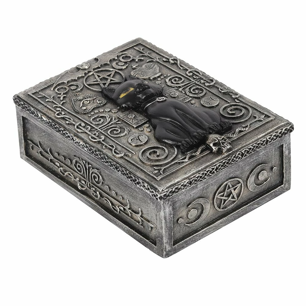 Gothic Gifts Gothic Black Cat Resin Storage Box Gift Ideas 3 Gothic Gifts Gothic Black Cat Resin Storage Box Gift Ideas