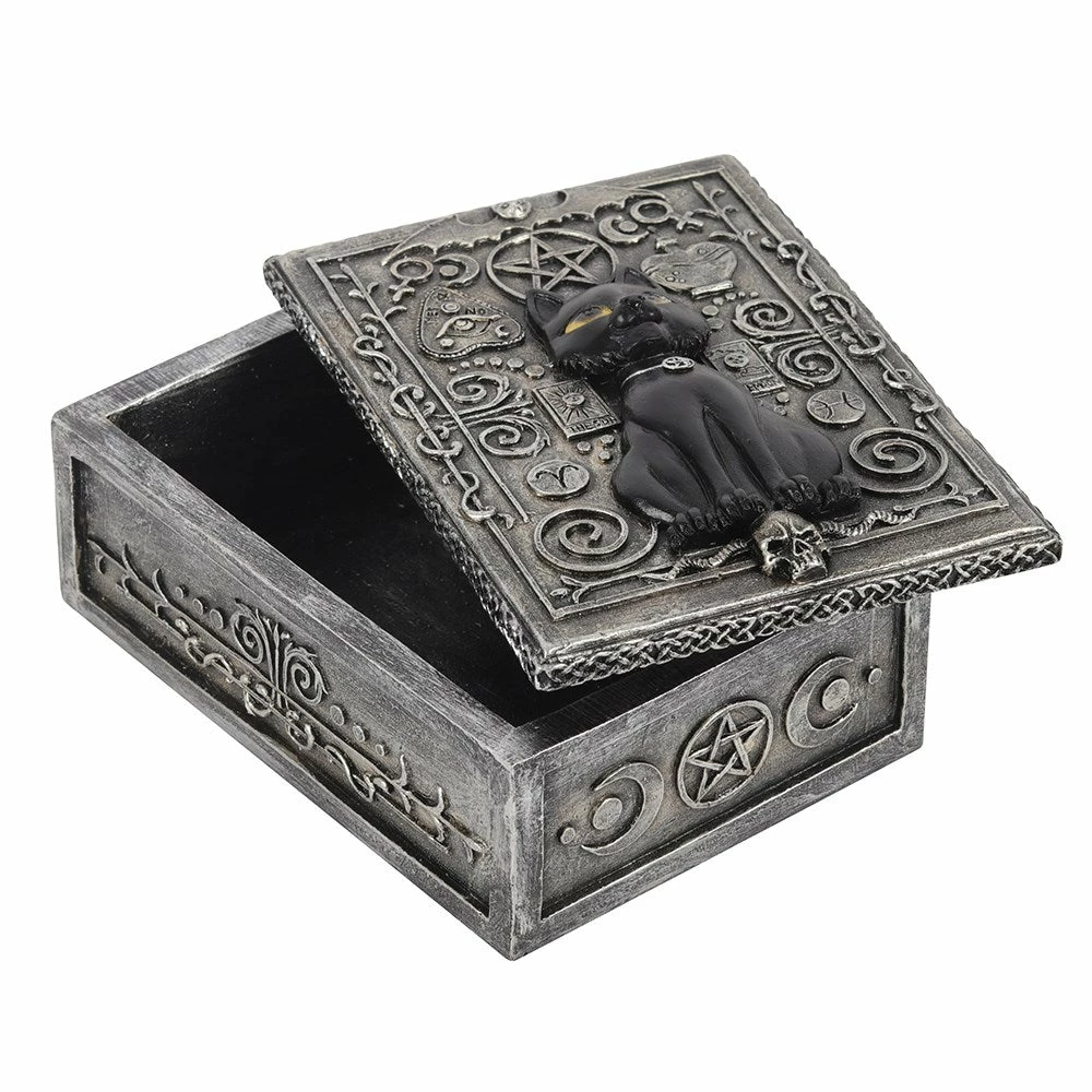 Gothic Gifts Gothic Black Cat Resin Storage Box Gift Ideas 5 Gothic Gifts Gothic Black Cat Resin Storage Box Gift Ideas