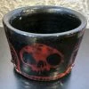 Nicole Pangas Ceramics Housewares Cherry Satin Skull Bowl 2 Nicole Pangas Ceramics Housewares Cherry Satin Skull Bowl