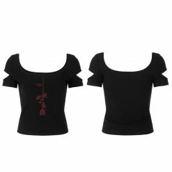 Punk Rave Women's Stuff Bramble Roses T-Shirt