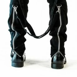 Lip Service Men's Stuff Cross Strap Stretch Jeans