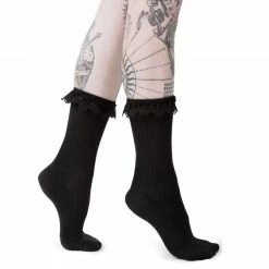 Killstar Cruella Ankle Socks - Black Gift Ideas