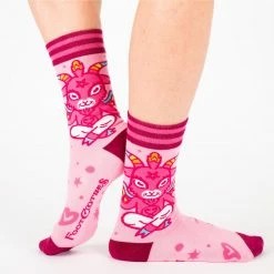 FootClothes Cute Baphomet Socks