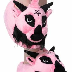 Killstar Dark Lord Slippers [BUBBLEGUM] Gift Ideas