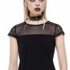 Killstar Doom Mesh Top Women's Stuff 1 Killstar Doom Mesh Top Women's Stuff