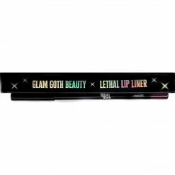 Glam Goth Beauty Damaged - Matte Plum Pencil Liner Hair And Makeup