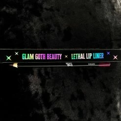 Glam Goth Beauty Damaged - Matte Plum Pencil Liner Hair And Makeup 8 Glam Goth Beauty Damaged - Matte Plum Pencil Liner Hair And Makeup