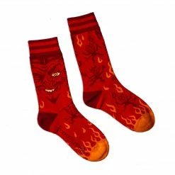 FootClothes Vintage Devil Socks Men's Stuff