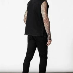 Killstar Ervin Button-Up Vest Men's Stuff 14 Killstar Ervin Button-Up Vest Men's Stuff