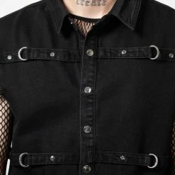 Killstar Ervin Button-Up Vest Men's Stuff 15 Killstar Ervin Button-Up Vest Men's Stuff