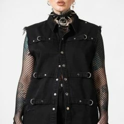 Killstar Ervin Button-Up Vest Men's Stuff 17 Killstar Ervin Button-Up Vest Men's Stuff