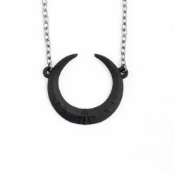Rogue And Wolf Eclipse Necklace In Black Jewelry