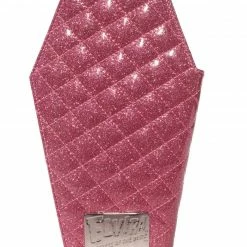 Lux De Ville Bags & Backpacks Elvira Coffin Wallet Clutch Bubbly Pink Sparkle