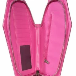 Lux De Ville Bags & Backpacks Elvira Coffin Wallet Clutch Bubbly Pink Sparkle 9 Lux De Ville Bags & Backpacks Elvira Coffin Wallet Clutch Bubbly Pink Sparkle