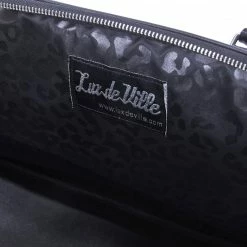 Lux De Ville Bags & Backpacks Elvira Lux Pet Carrier Black Matte Web