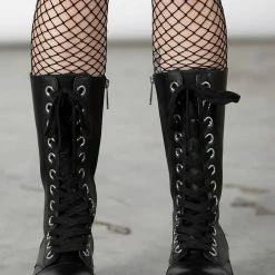 Killstar Men's Stuff Fall Out Combat Boot