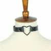Funk Plus Black Heart Choker - Vinyl
